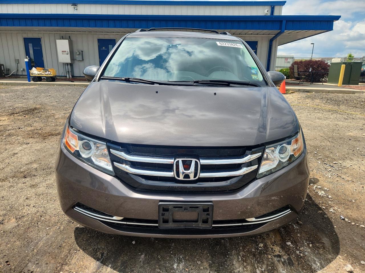 2014 Honda Odyssey Exl Gray vin: 5FNRL5H65EB031077
