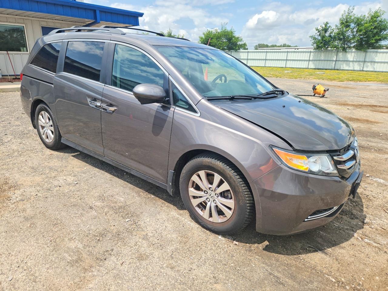 2014 Honda Odyssey Exl Gray vin: 5FNRL5H65EB031077