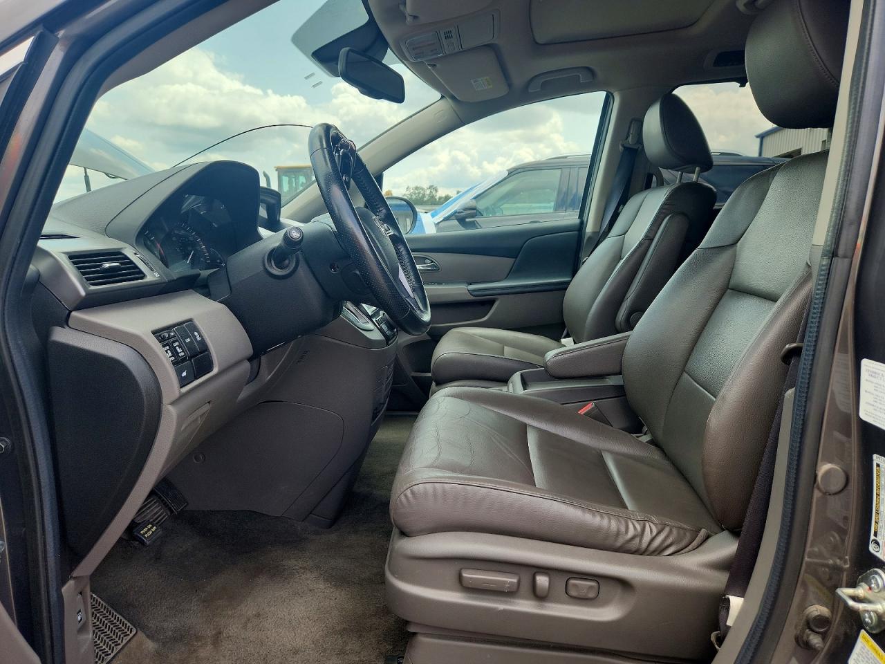 2014 Honda Odyssey Exl Gray vin: 5FNRL5H65EB031077
