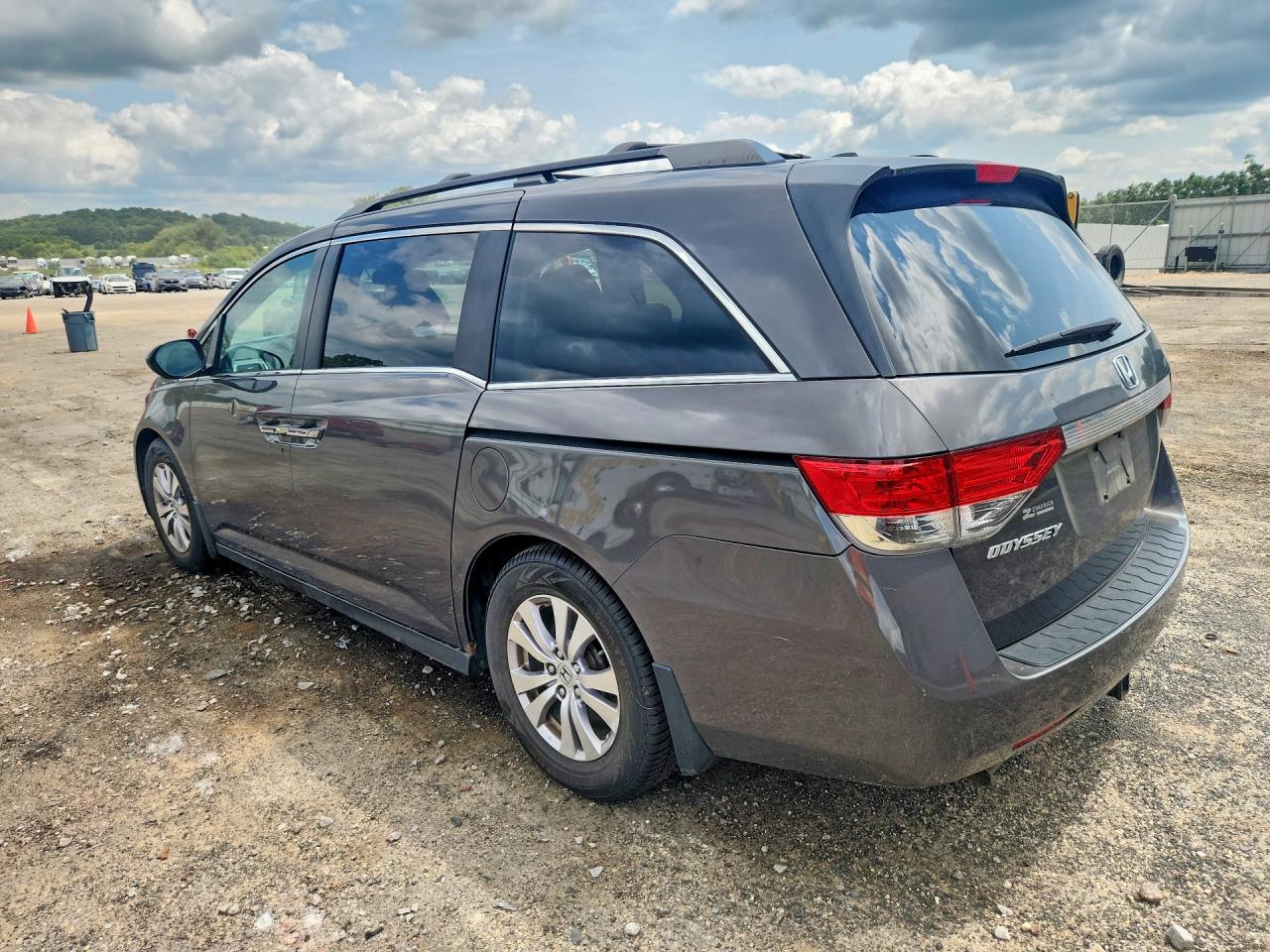 2014 Honda Odyssey Exl Gray vin: 5FNRL5H65EB031077