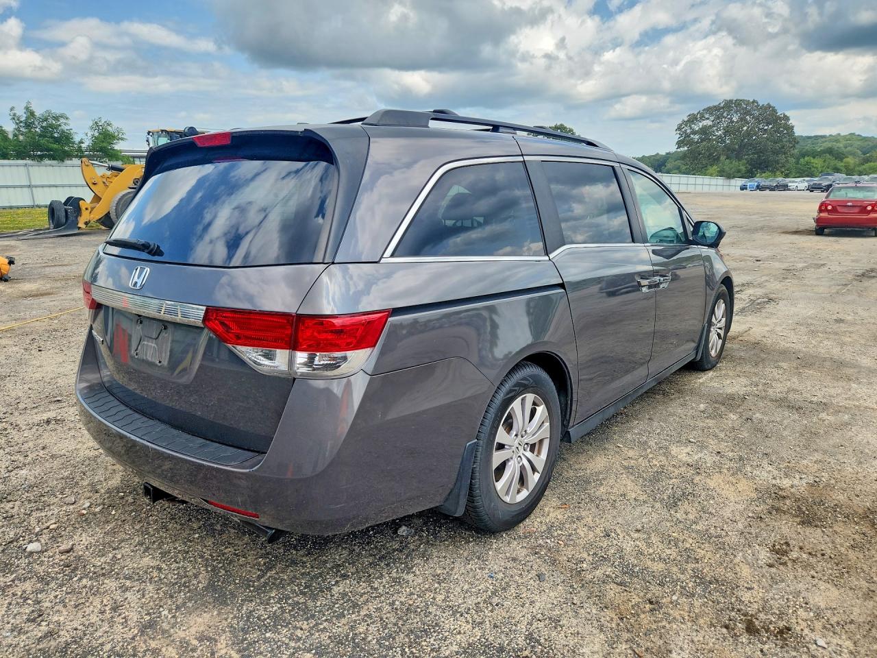 2014 Honda Odyssey Exl Gray vin: 5FNRL5H65EB031077