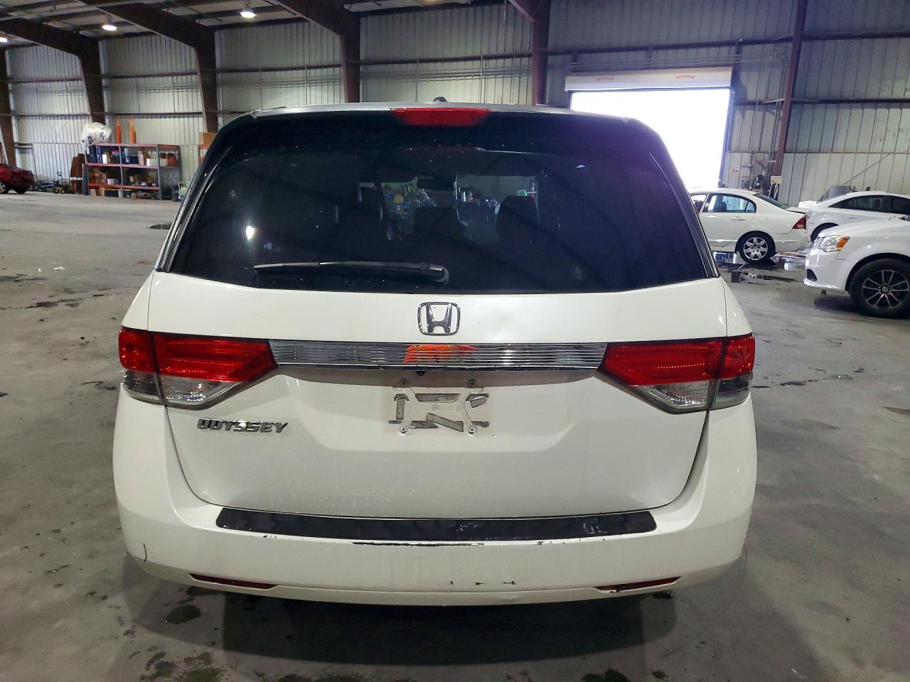 2014 Honda Odyssey Exl Белый vin: 5FNRL5H65EB033721