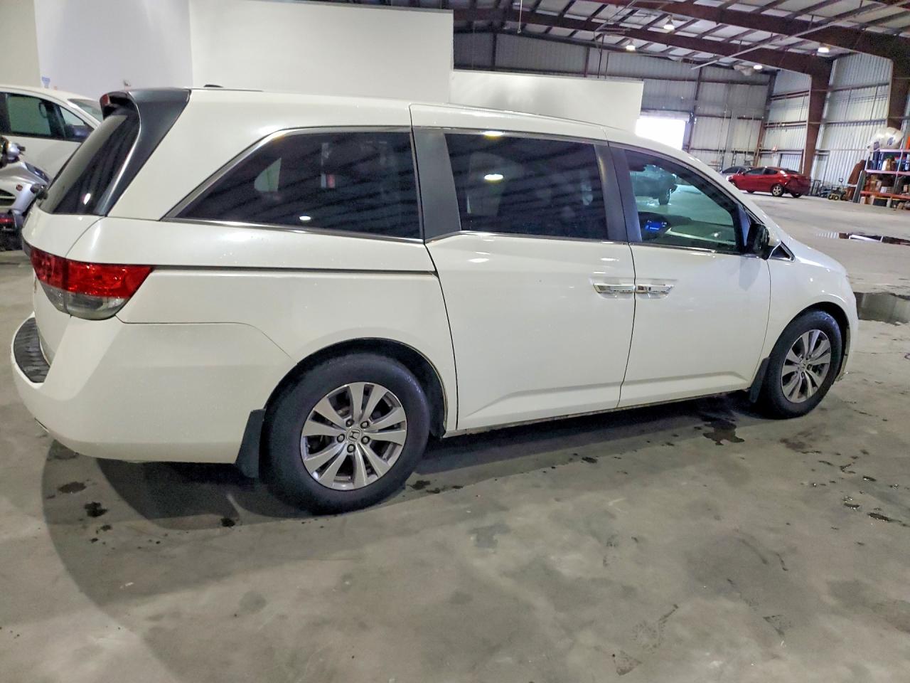 2014 Honda Odyssey Exl Белый vin: 5FNRL5H65EB033721