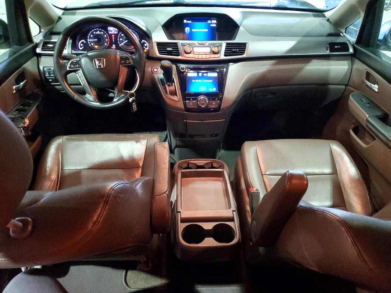 2014 Honda Odyssey Exl Белый vin: 5FNRL5H65EB033721