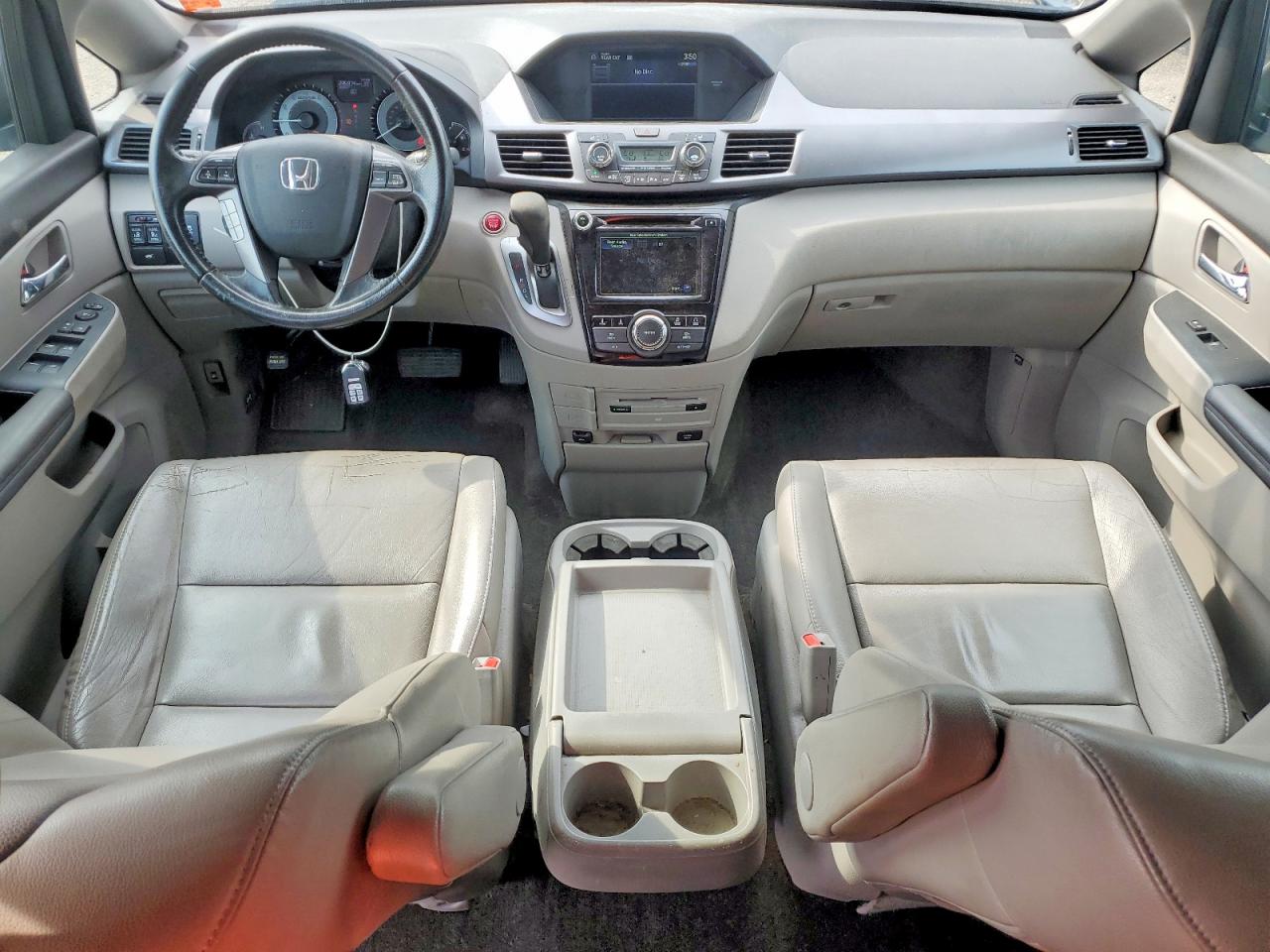 2014 Honda Odyssey Exl Gray vin: 5FNRL5H65EB068601