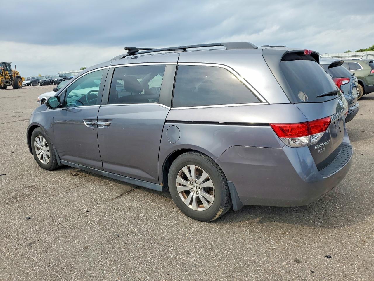 2014 Honda Odyssey Exl Gray vin: 5FNRL5H65EB068601