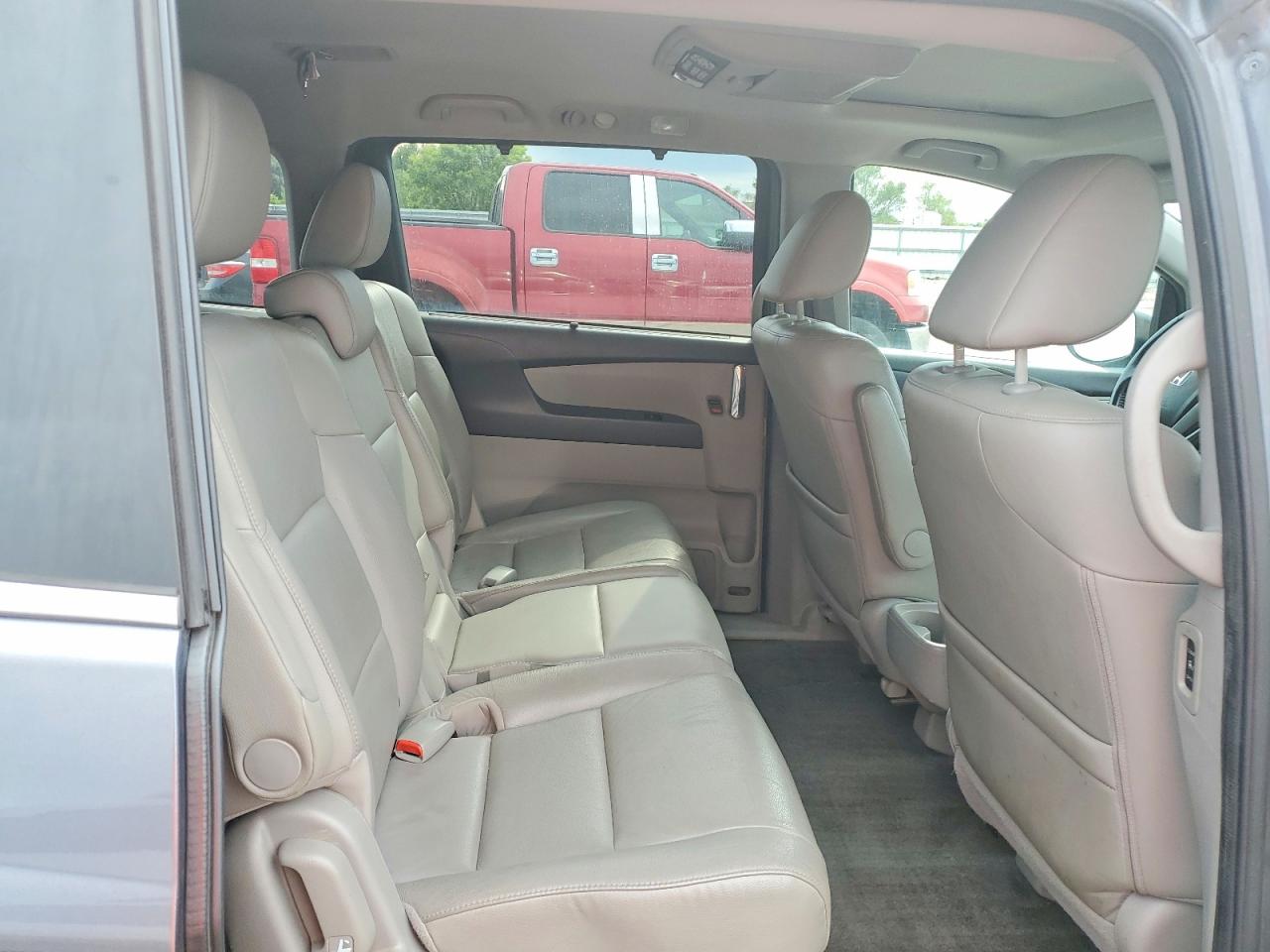 2014 Honda Odyssey Exl Gray vin: 5FNRL5H65EB068601