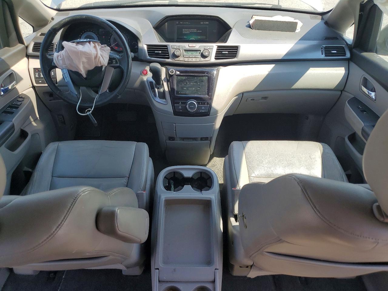 2014 Honda Odyssey Exl Blue vin: 5FNRL5H65EB070882
