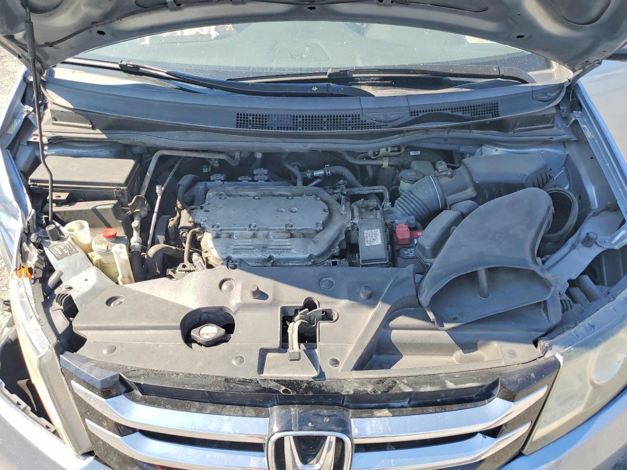 2014 Honda Odyssey Exl Blue vin: 5FNRL5H65EB070882