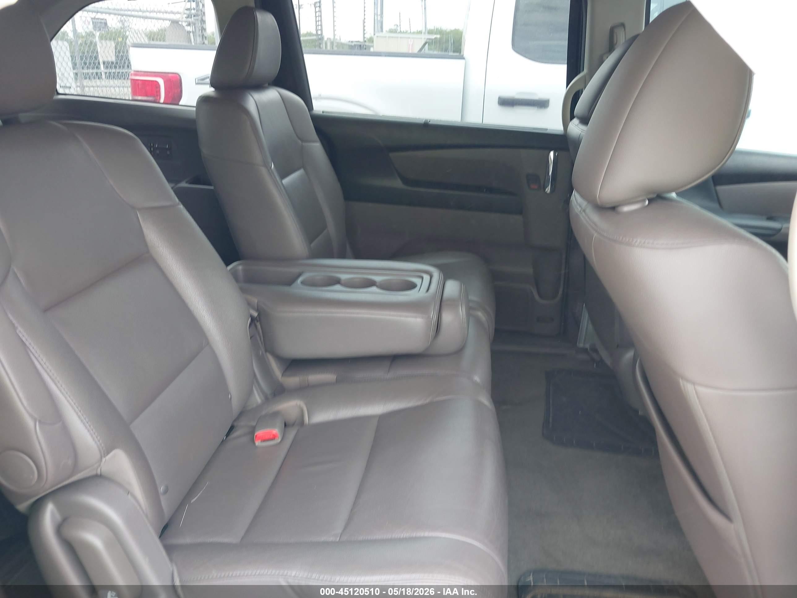 2014 Honda Odyssey Ex-l Black vin: 5FNRL5H65EB101340