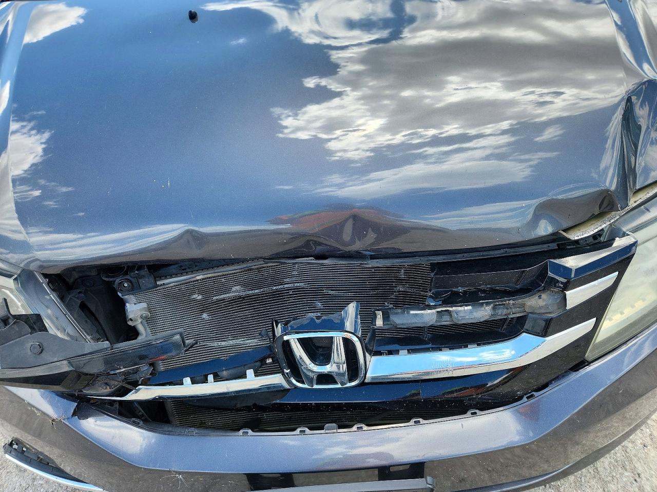 2014 Honda Odyssey Exl Серый vin: 5FNRL5H65EB130949
