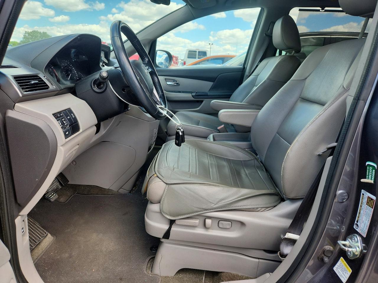 2014 Honda Odyssey Exl Серый vin: 5FNRL5H65EB130949