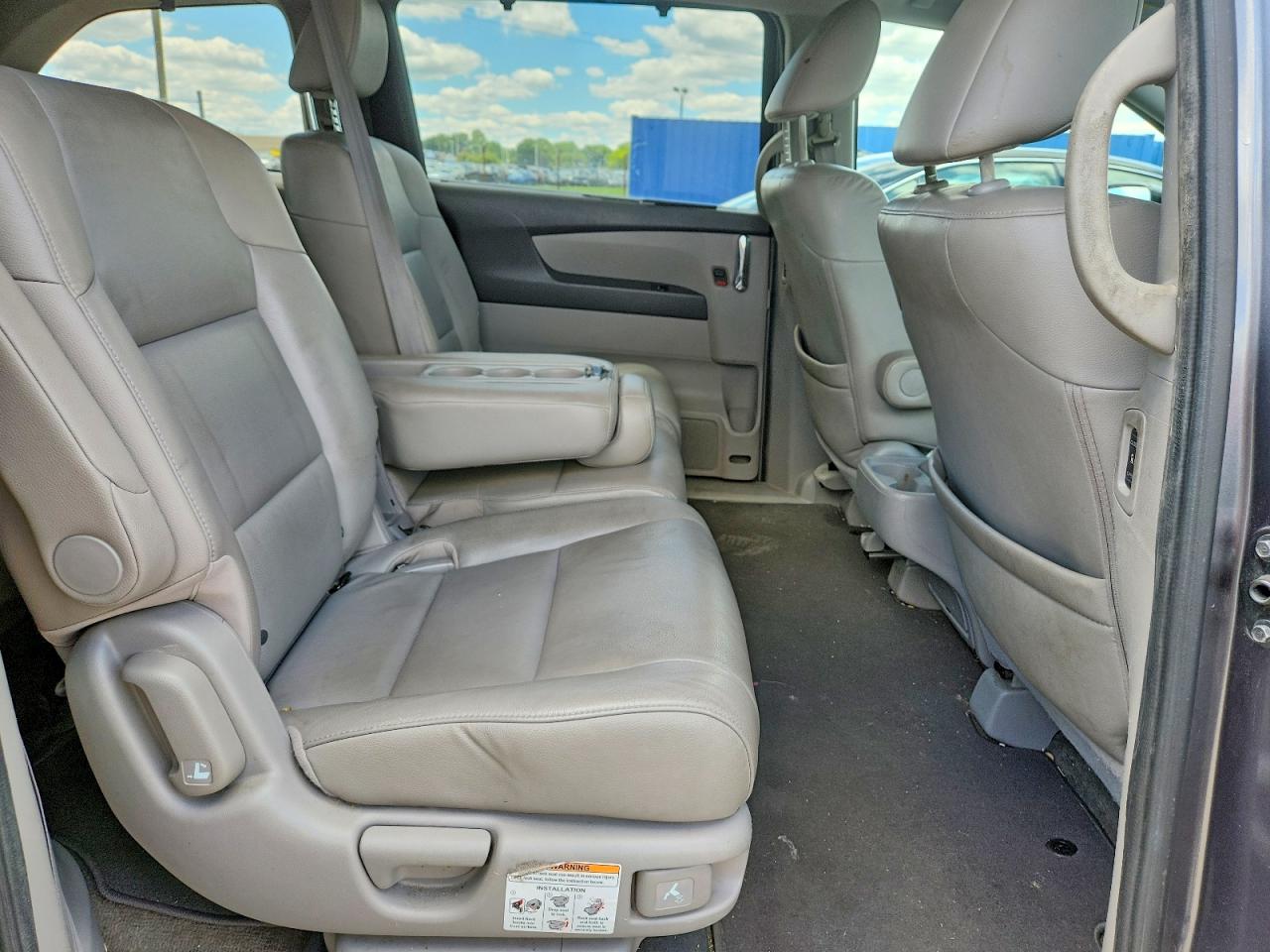 2014 Honda Odyssey Exl Серый vin: 5FNRL5H65EB130949