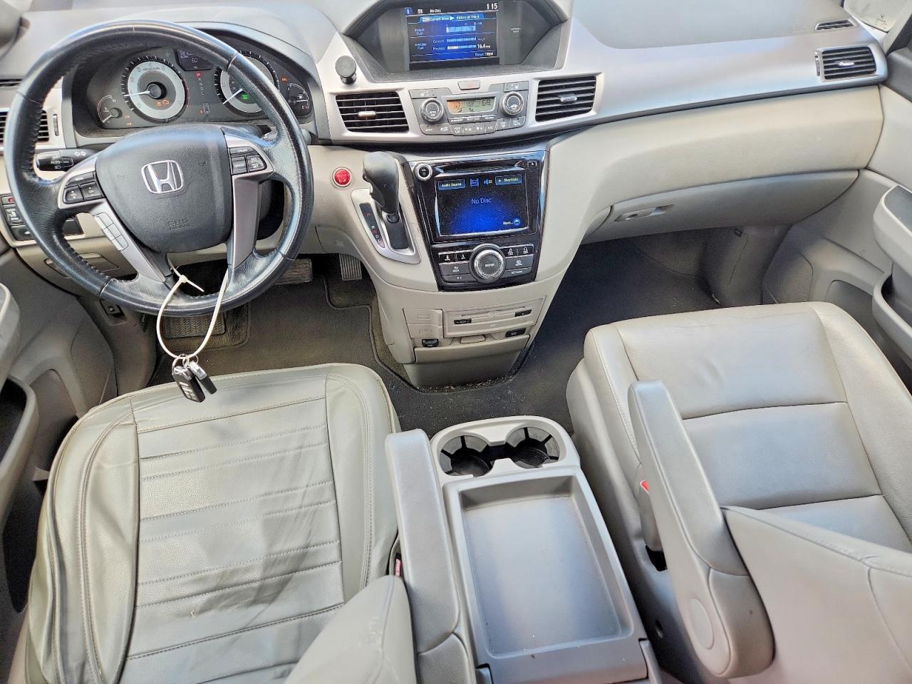 2014 Honda Odyssey Exl Серый vin: 5FNRL5H65EB130949