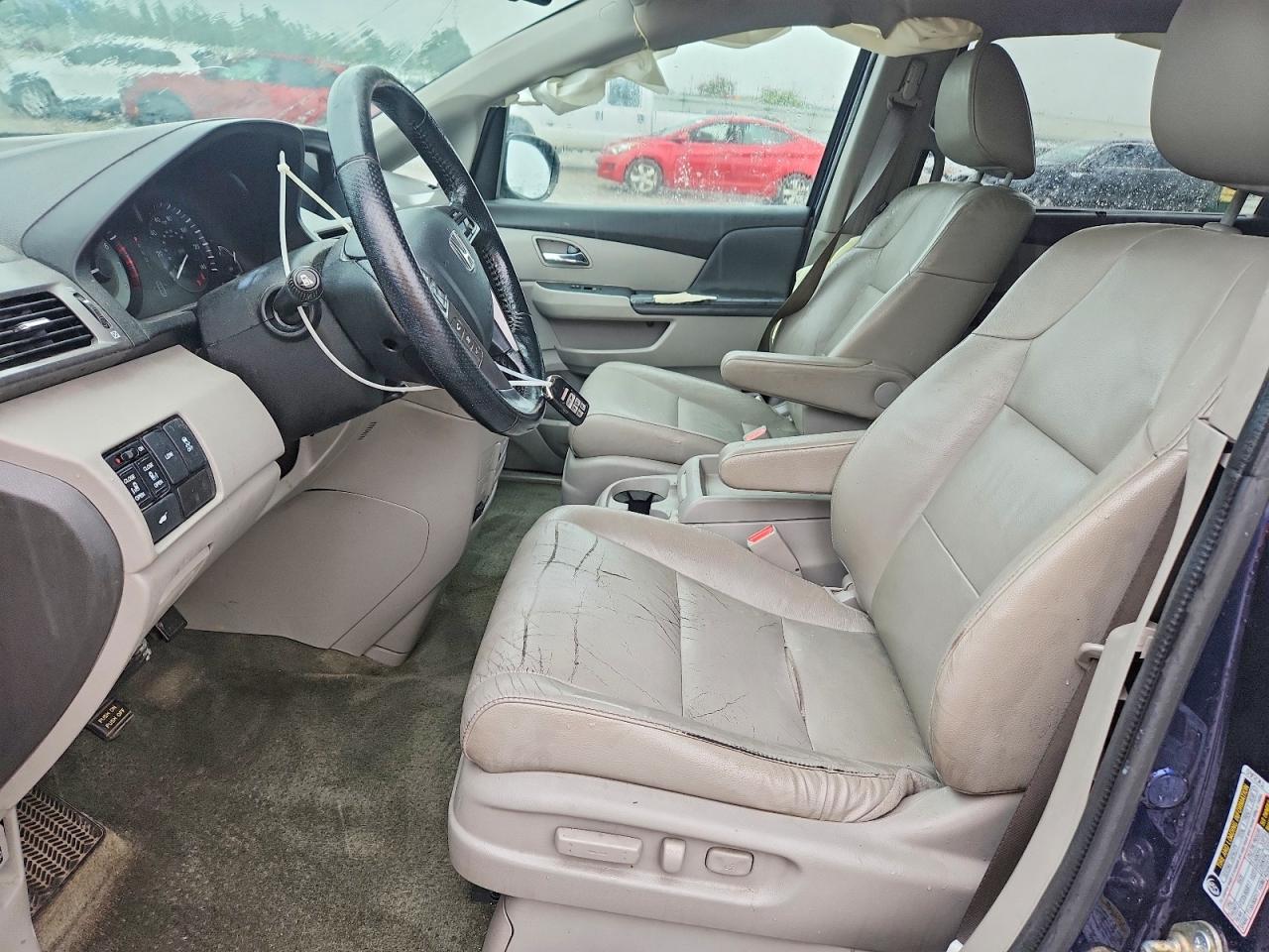 2015 Honda Odyssey Exl Blue vin: 5FNRL5H65FB027953