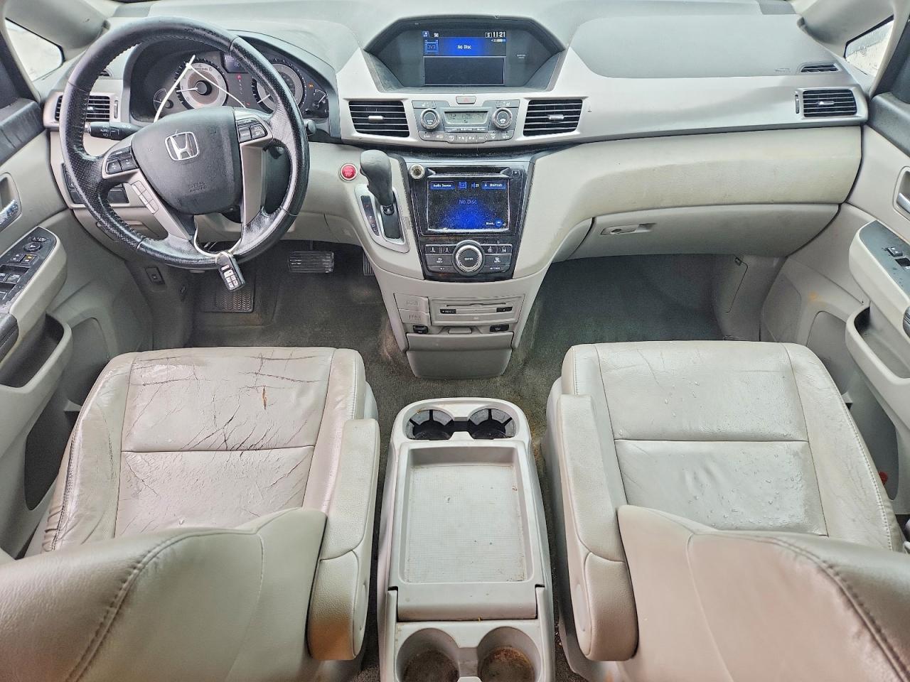 2015 Honda Odyssey Exl Blue vin: 5FNRL5H65FB027953
