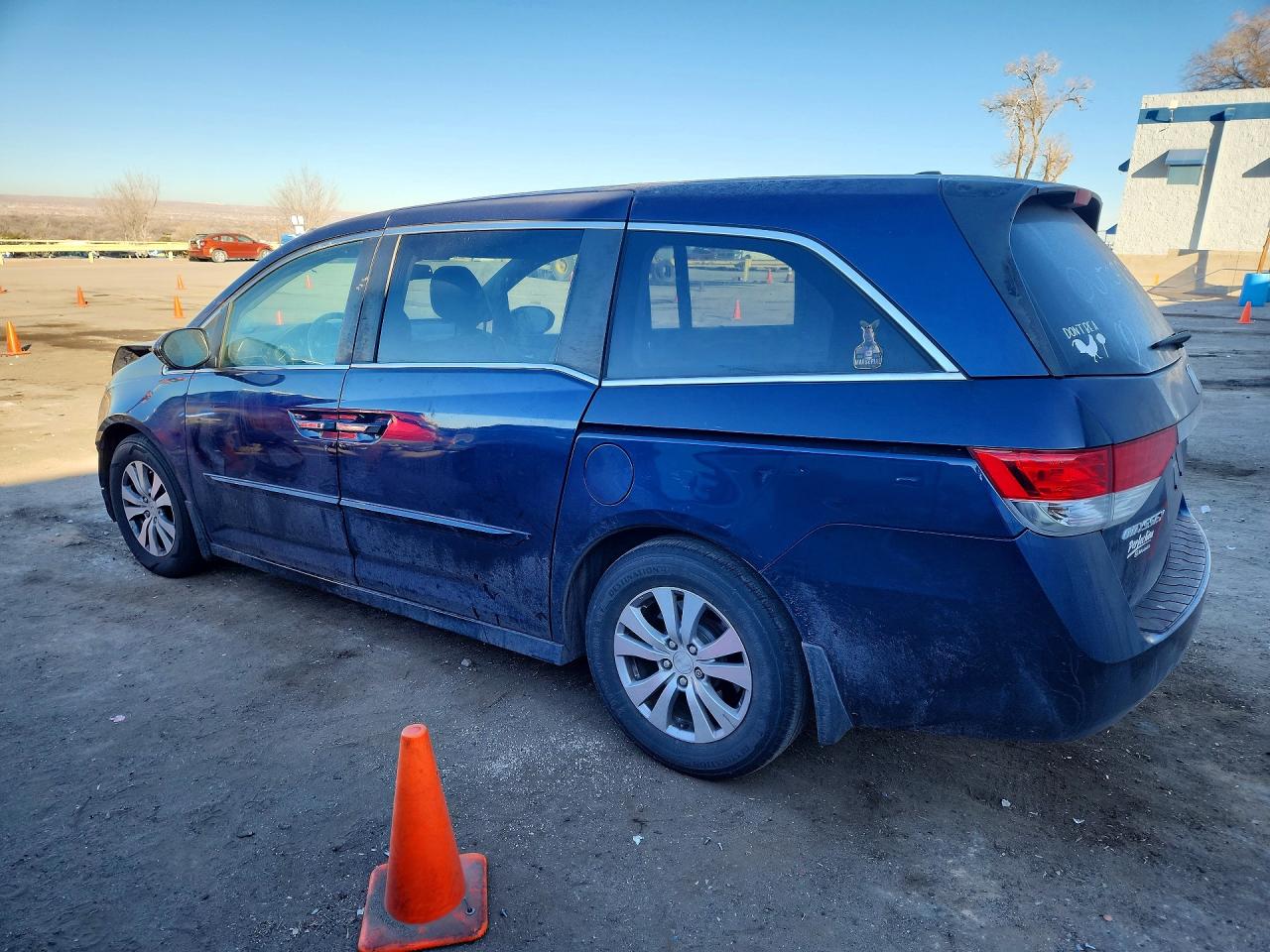 2015 Honda Odyssey Exl Blue vin: 5FNRL5H65FB029248