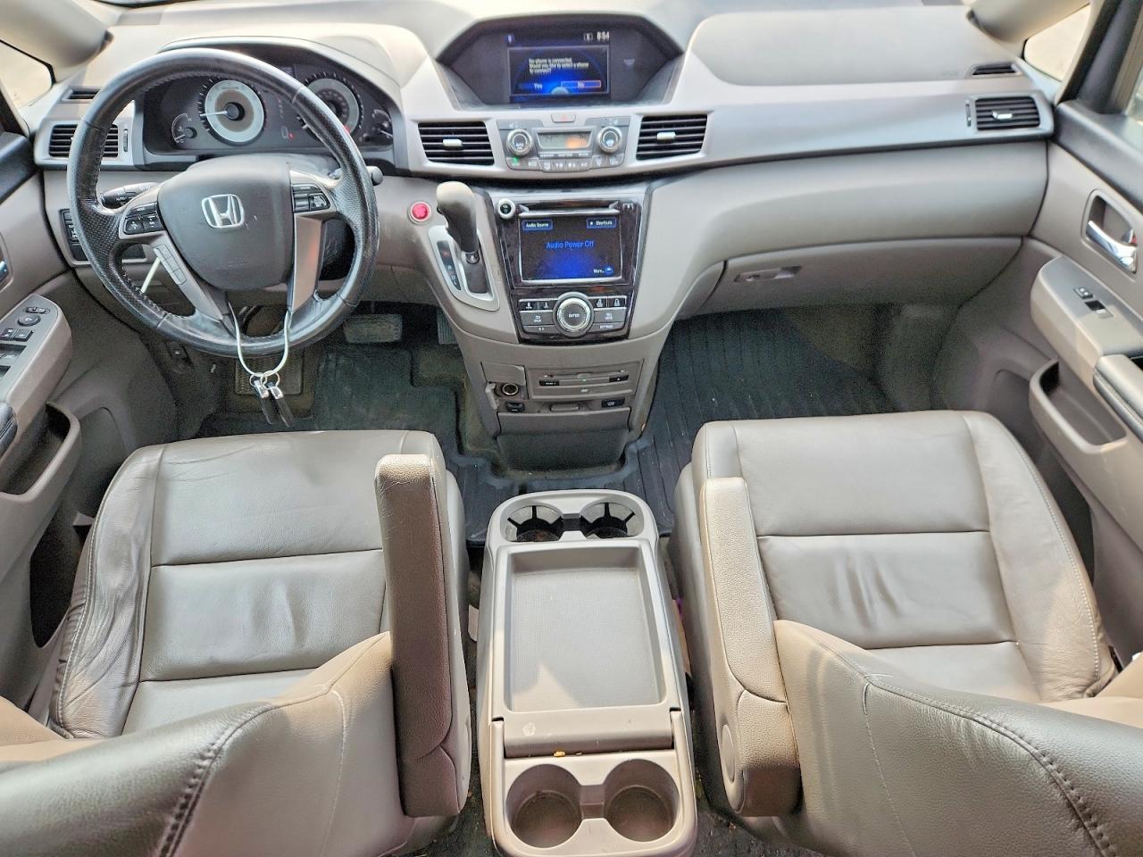 2015 Honda Odyssey Exl Gray vin: 5FNRL5H65FB041934