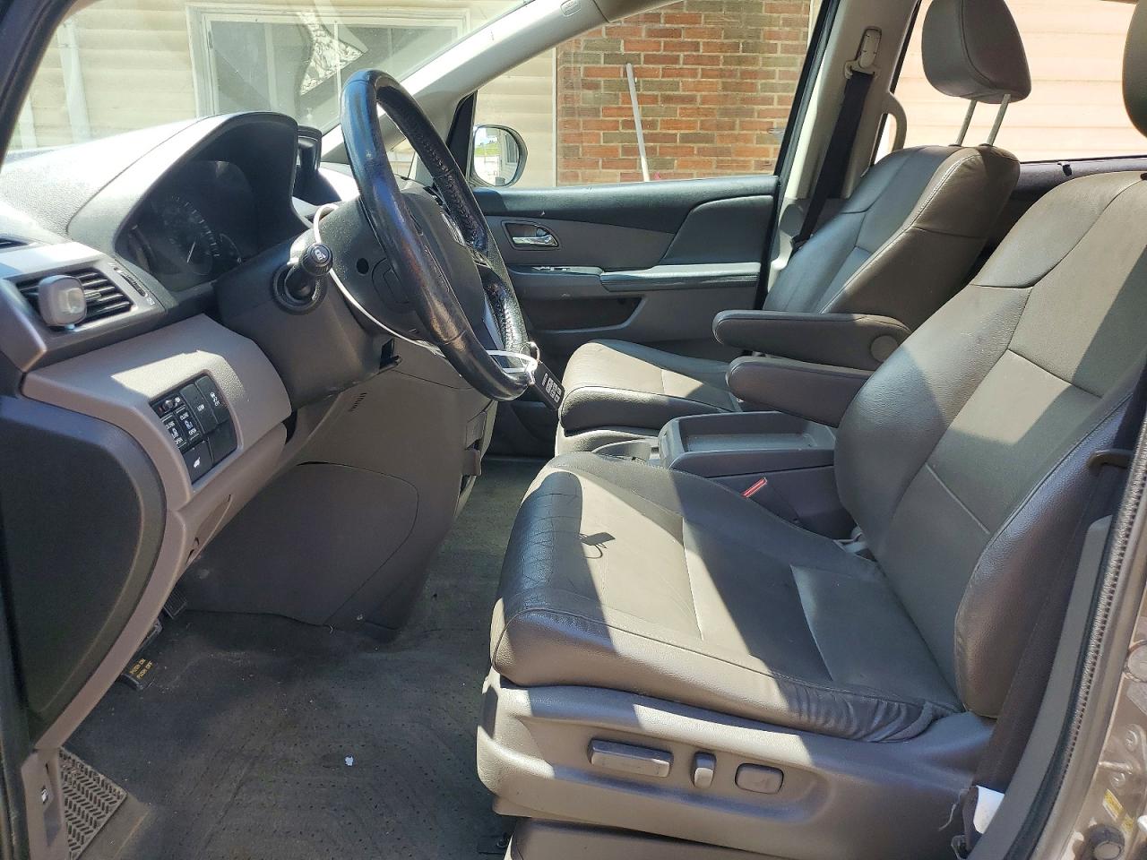 2015 Honda Odyssey Exl Gray vin: 5FNRL5H65FB046308