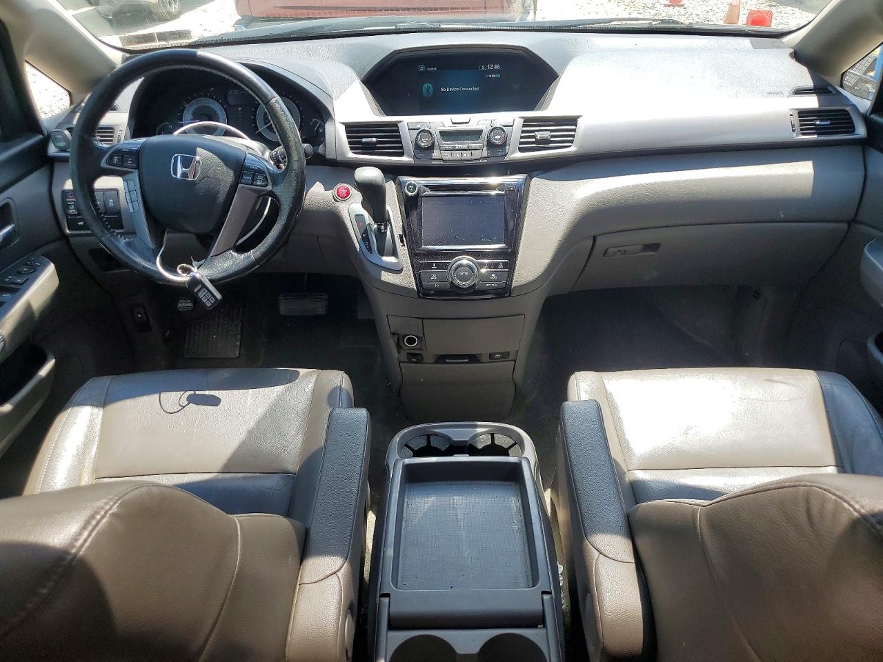 2015 Honda Odyssey Exl Gray vin: 5FNRL5H65FB046308