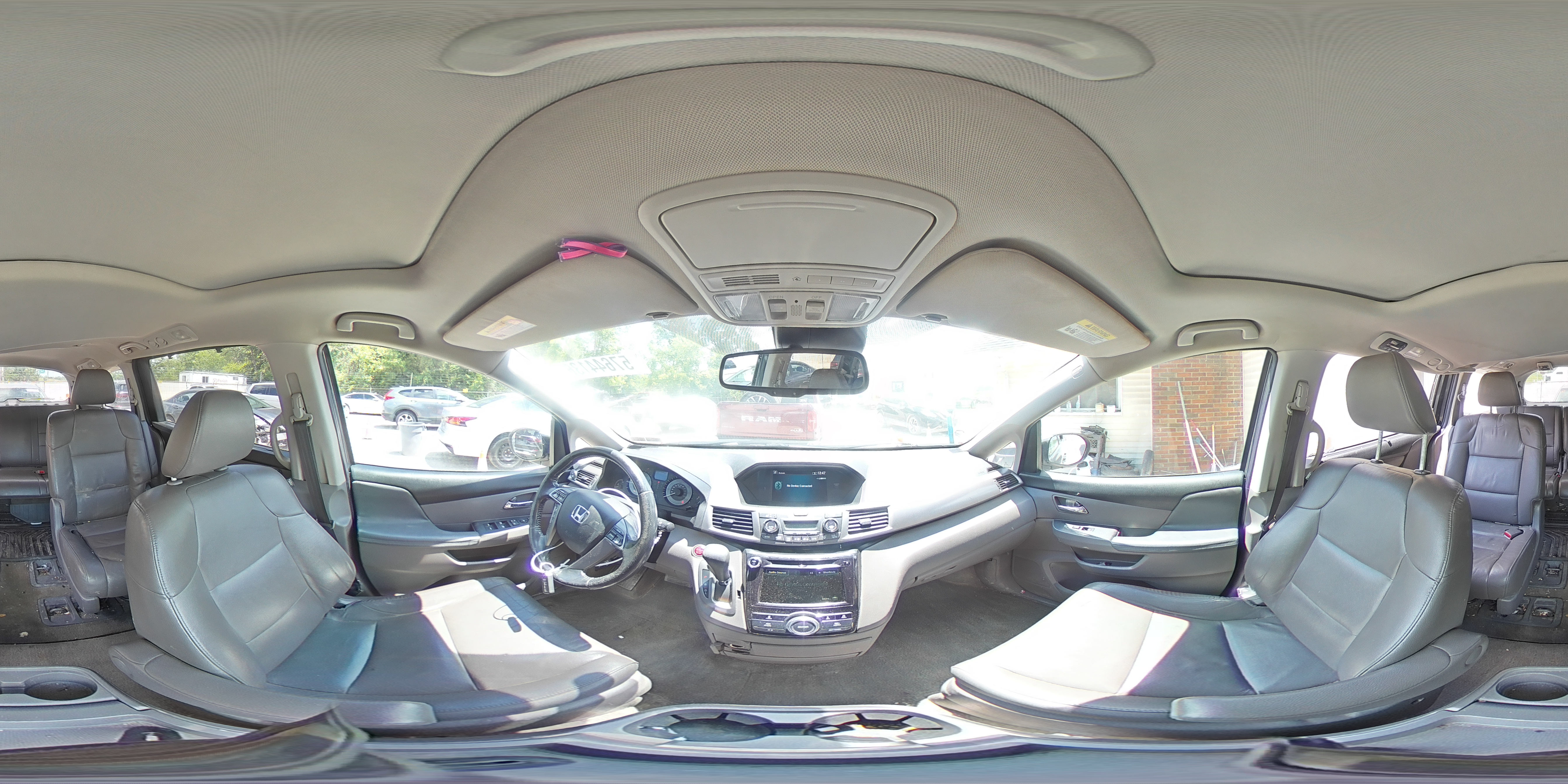 2015 Honda Odyssey Exl Gray vin: 5FNRL5H65FB046308