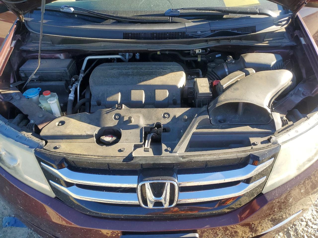 2015 Honda Odyssey Exl Maroon vin: 5FNRL5H65FB046552