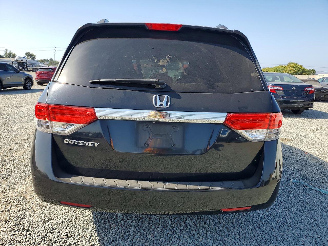 2015 Honda Odyssey Exl Black vin: 5FNRL5H65FB050293