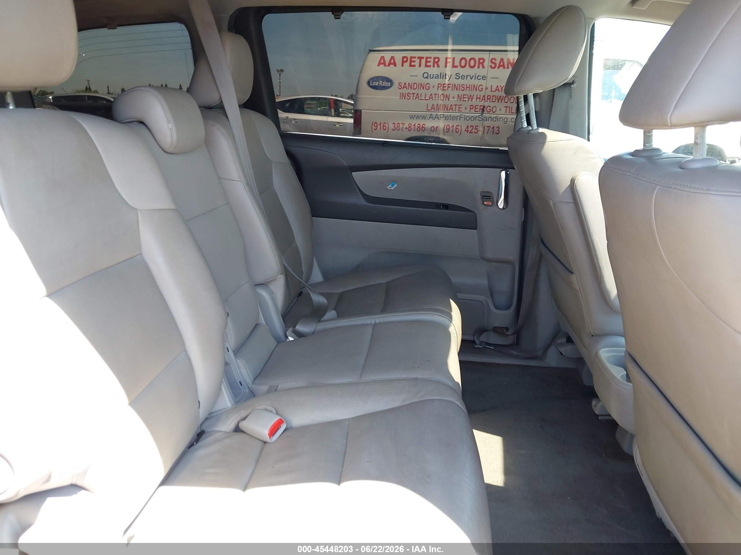 2015 Honda Odyssey Ex-l Dark Blue vin: 5FNRL5H65FB055560