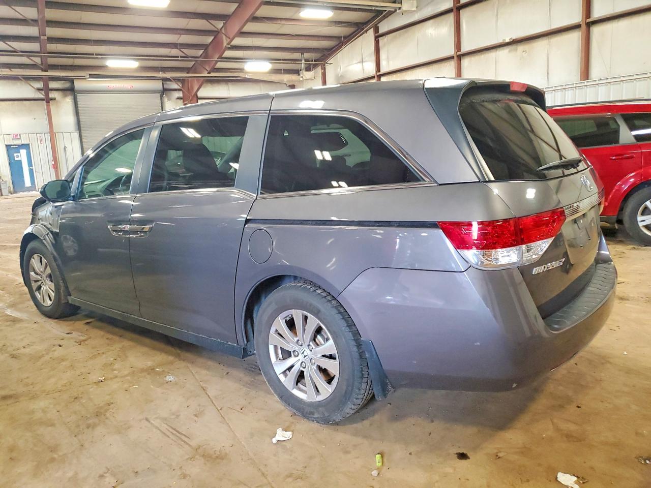 2015 Honda Odyssey Exl Gray vin: 5FNRL5H65FB056899