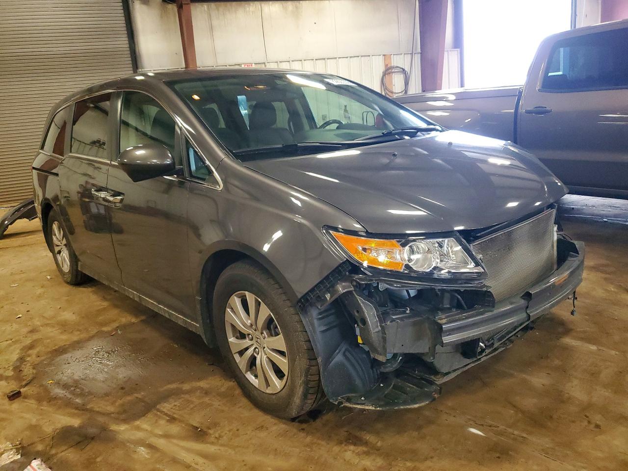 2015 Honda Odyssey Exl Gray vin: 5FNRL5H65FB056899