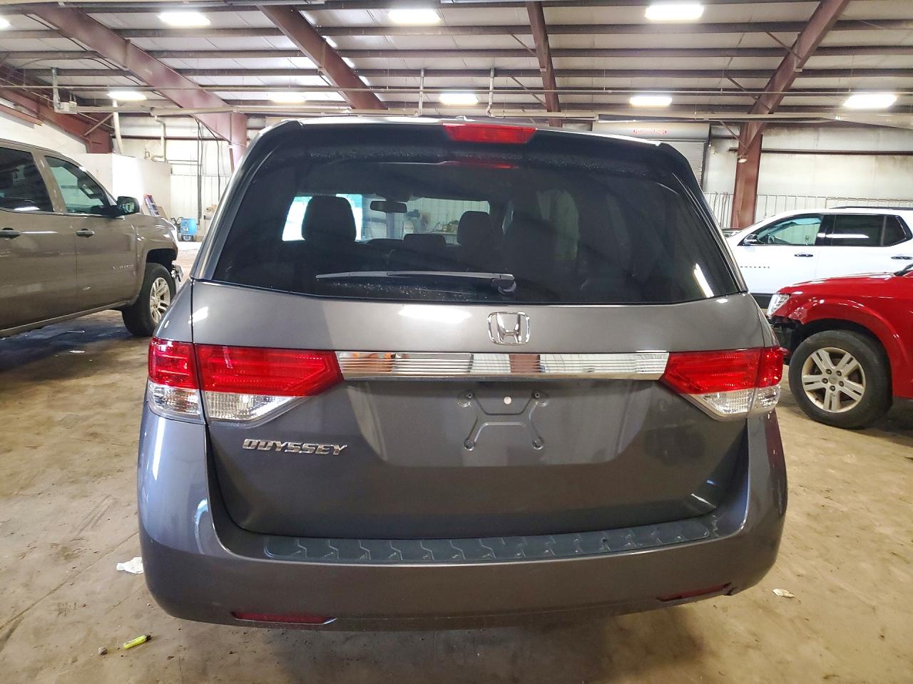 2015 Honda Odyssey Exl Gray vin: 5FNRL5H65FB056899