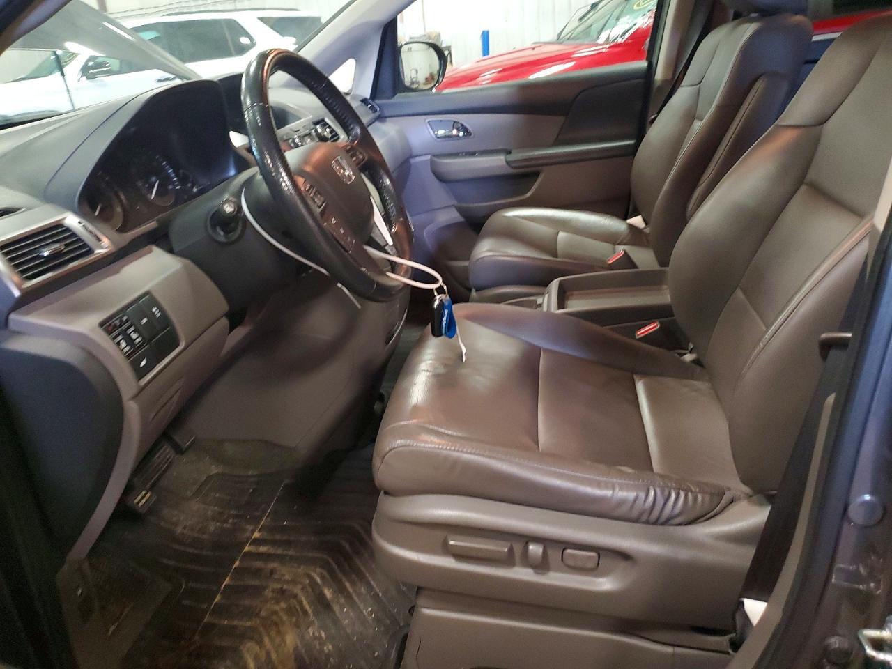 2015 Honda Odyssey Exl Gray vin: 5FNRL5H65FB056899