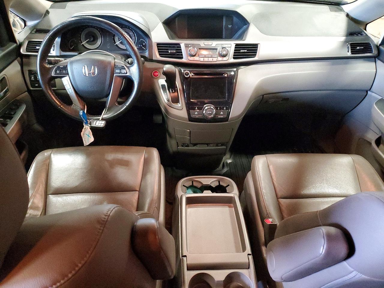 2015 Honda Odyssey Exl Gray vin: 5FNRL5H65FB056899
