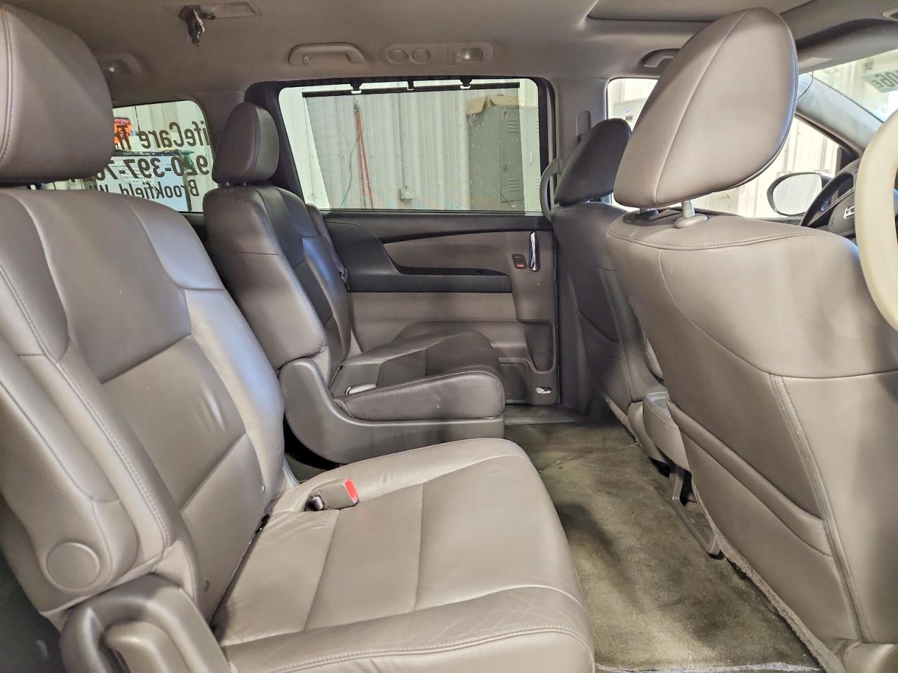 2015 Honda Odyssey Exl White vin: 5FNRL5H65FB086548