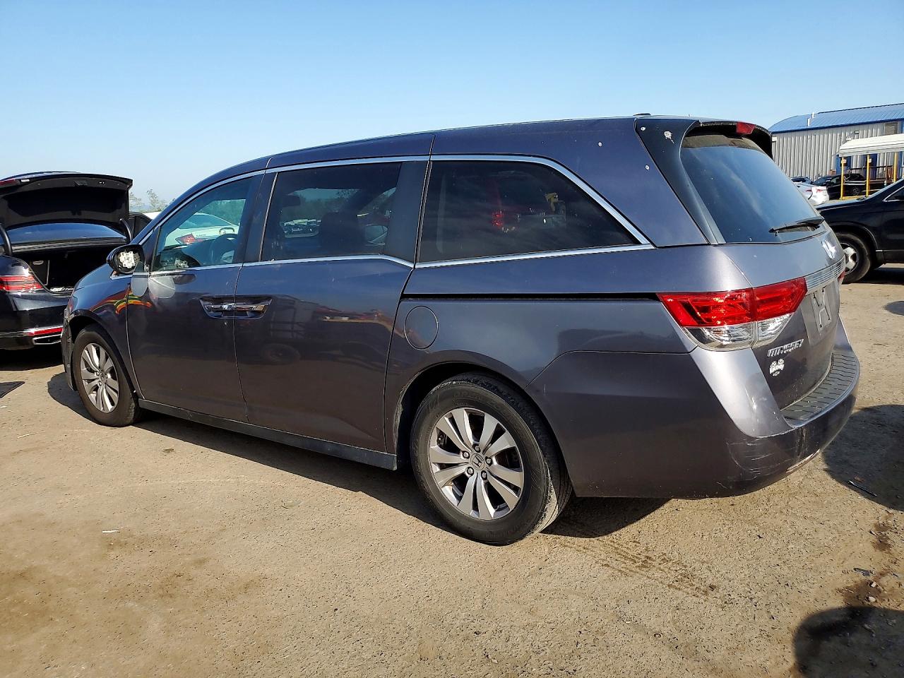 2015 Honda Odyssey Exl Silver vin: 5FNRL5H65FB100240