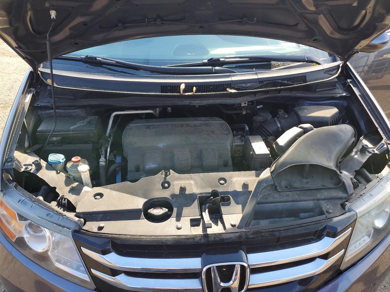 2015 Honda Odyssey Exl Silver vin: 5FNRL5H65FB100240