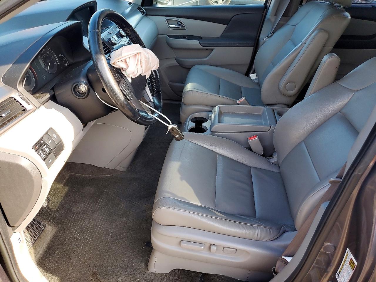 2015 Honda Odyssey Exl Silver vin: 5FNRL5H65FB100240
