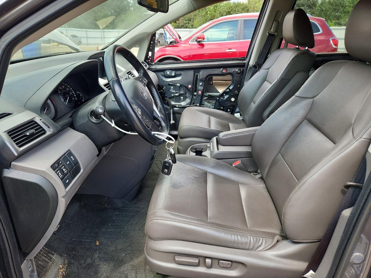 2015 Honda Odyssey Exl Gray vin: 5FNRL5H65FB115322
