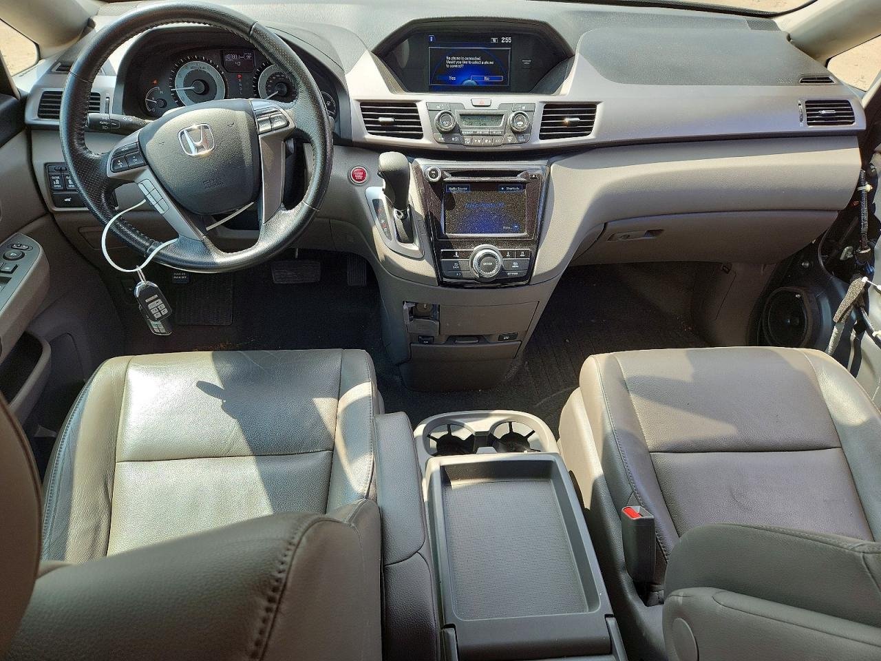 2015 Honda Odyssey Exl Gray vin: 5FNRL5H65FB115322