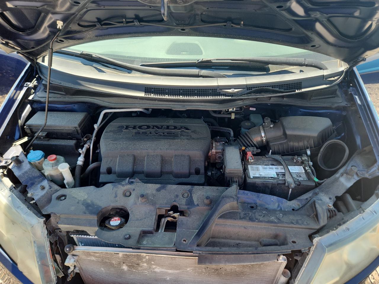 2015 Honda Odyssey Exl Синий vin: 5FNRL5H65FB117362