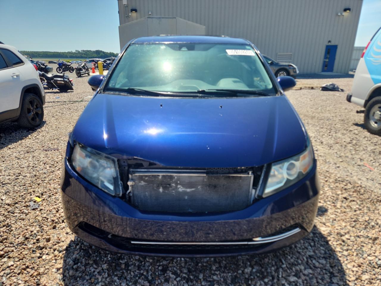 2015 Honda Odyssey Exl Синий vin: 5FNRL5H65FB117362 Damage: Grille, Broken, Replacement Required