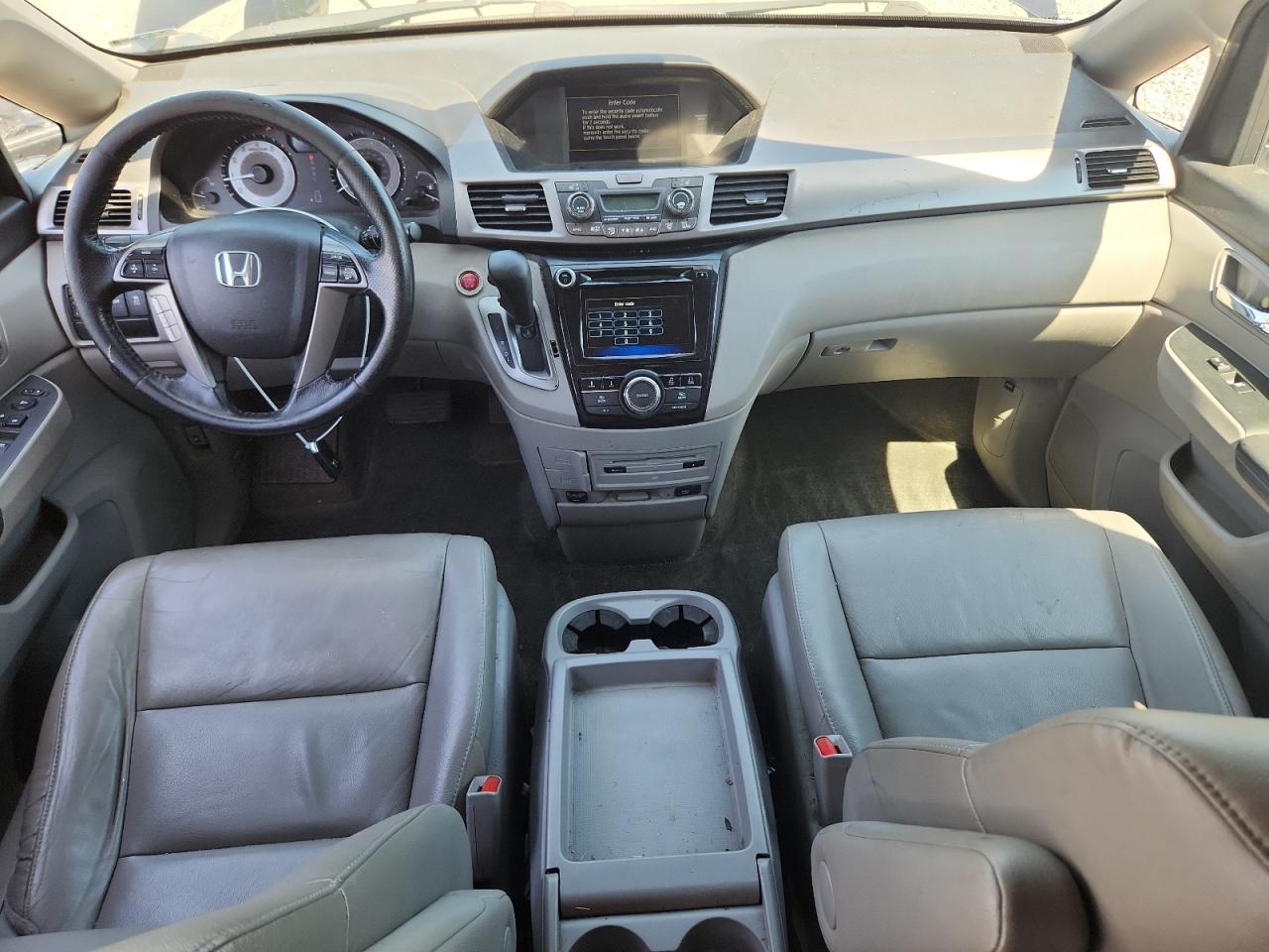 2015 Honda Odyssey Exl Синий vin: 5FNRL5H65FB117362