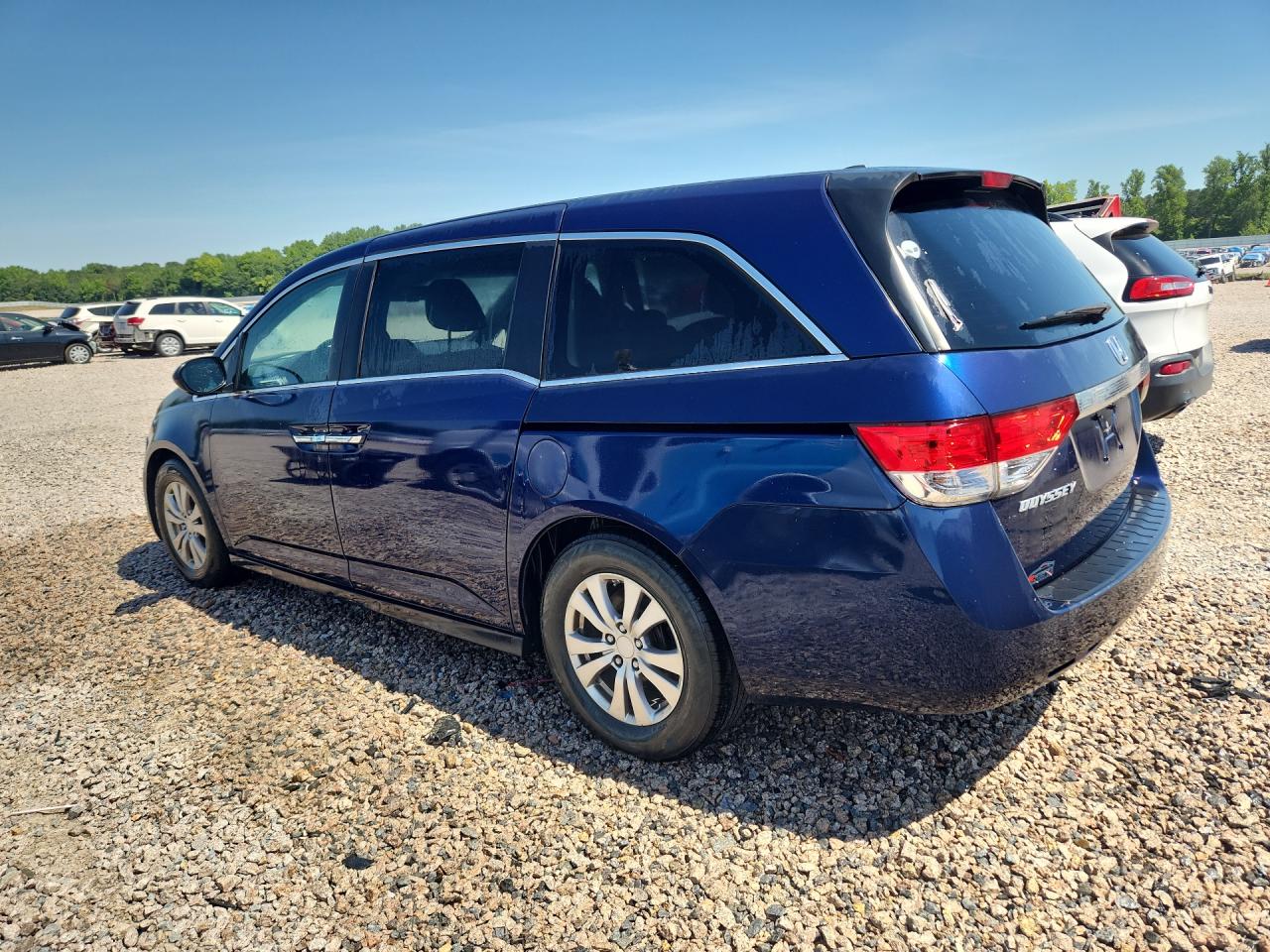 2015 Honda Odyssey Exl Синий vin: 5FNRL5H65FB117362