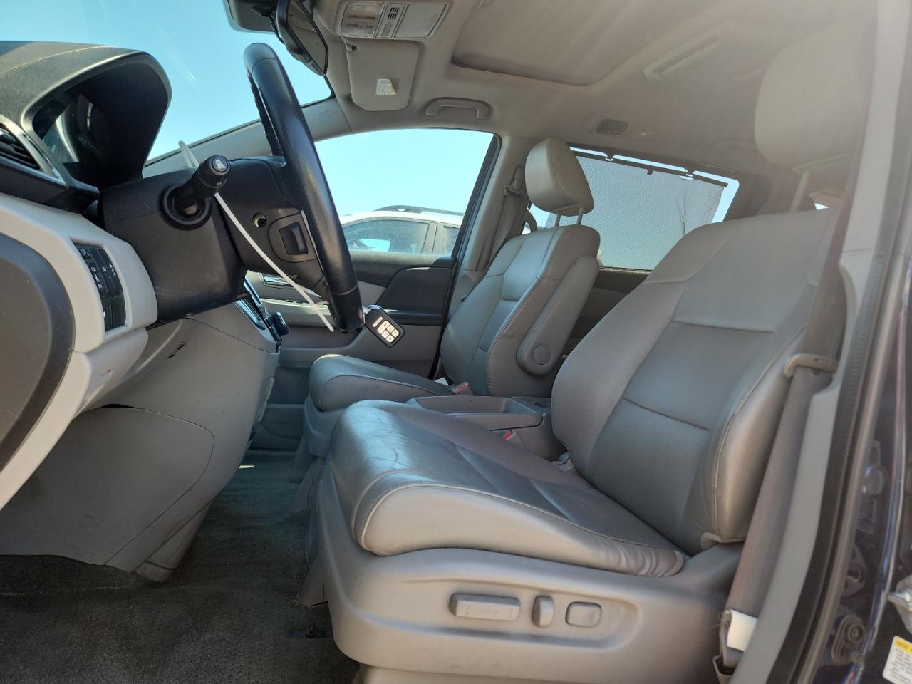 2015 Honda Odyssey Exl Синий vin: 5FNRL5H65FB117362
