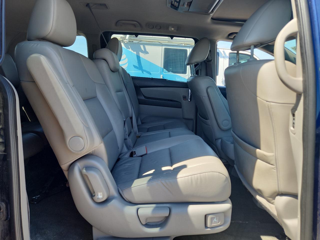 2015 Honda Odyssey Exl Синий vin: 5FNRL5H65FB117362