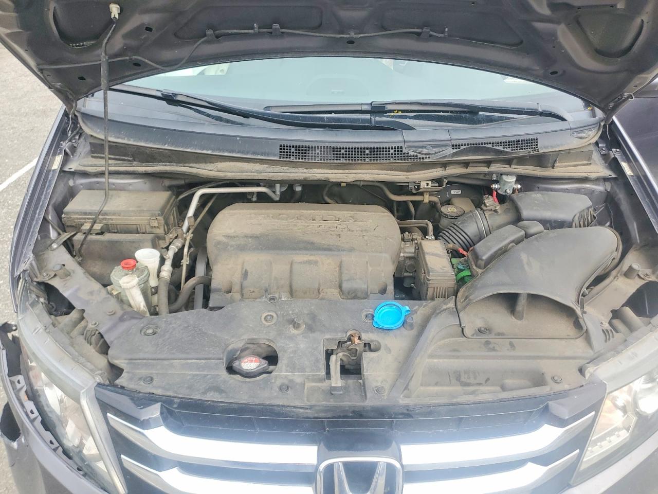 2015 Honda Odyssey Exl Gray vin: 5FNRL5H65FB123940