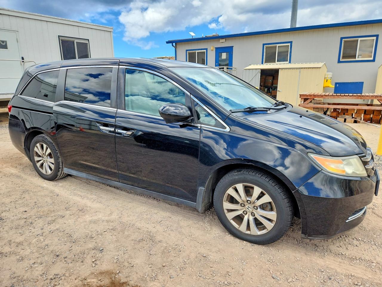 2015 Honda Odyssey Exl Black vin: 5FNRL5H65FB127566