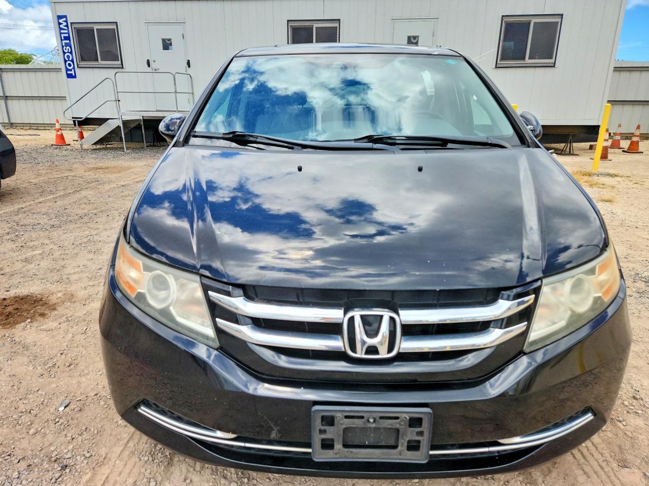 2015 Honda Odyssey Exl Black vin: 5FNRL5H65FB127566