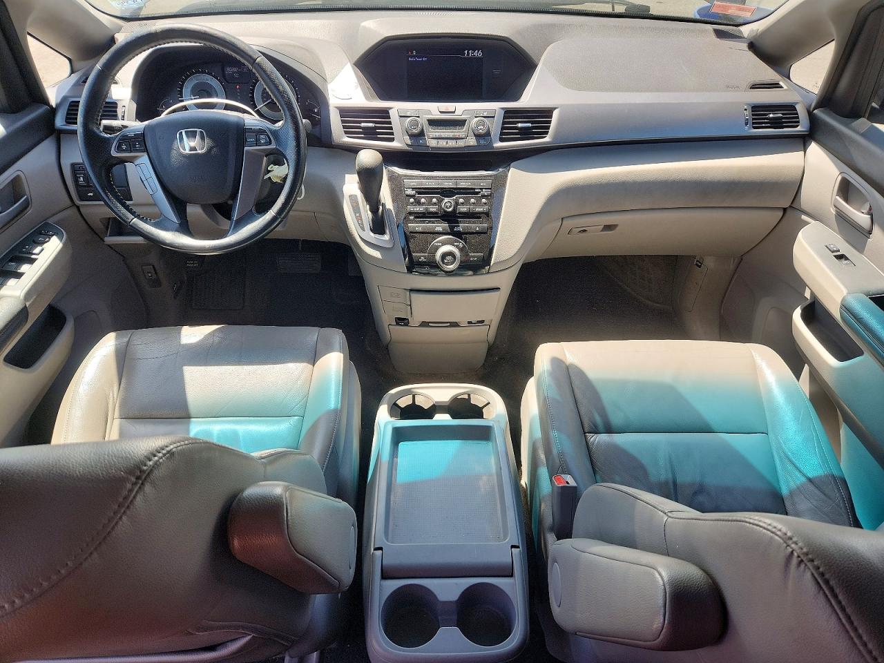 2011 Honda Odyssey Exl Gray vin: 5FNRL5H66BB009701