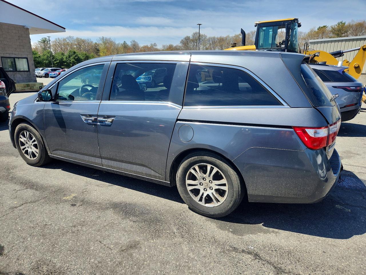 2011 Honda Odyssey Exl Gray vin: 5FNRL5H66BB009701